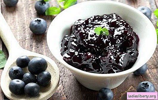 Selai blueberry adalah gudang vitamin yang nyata. Membantu memerangi penyakit dan penyakit selai blueberry untuk musim dingin
