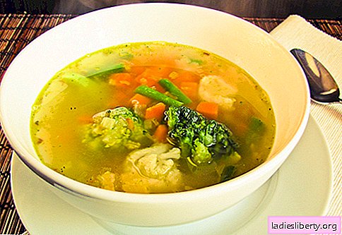 Vegetarian soup - proven recipes. How to properly and cook vegetarian soup.