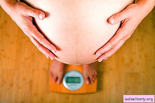 Weight during pregnancy. Norms of weight gain during pregnancy.