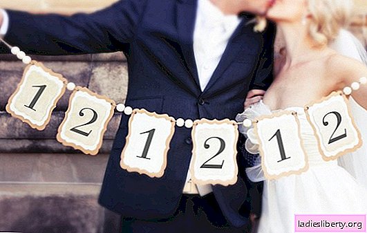 The choice of day, month and year for the wedding: signs and reality