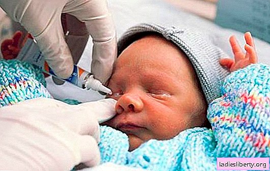 Izpraznitev iz oči novorojenčka: kdaj morate sprožiti alarm?