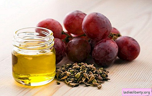 Óleo de uva: benefícios e aplicações na culinária, medicina, cosmetologia. Óleo de uva: danos e contra-indicações