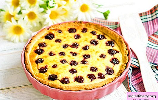 Cherry pastries - amazing tastes! Recipes for different cakes with cherries: cookies, pies, cakes, strudel, muffins