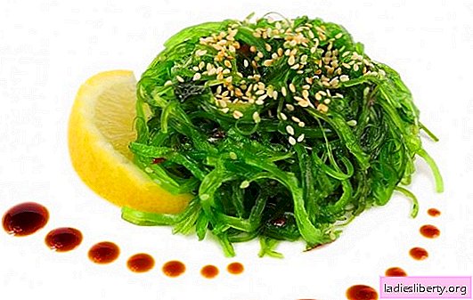 Les algues de Chuka sont un cadeau de la mer avec une tradition séculaire. Salade exotique de Chuk: ses avantages et ses inconvénients pour le corps humain
