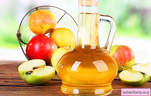 Vinagre de manzana: beneficios y daños. Lo que necesita saber sobre la composición, propiedades, alcance y propiedades útiles del vinagre.