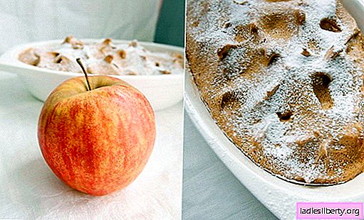 Apple souffle - the best recipes. How to quickly and tasty cook apple soufflé.