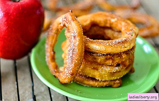 Apples in batter - impeccably delicious dessert. The best apple recipes in batter from different types of dough: a treat for good!