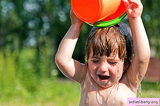 Hardening of children with water and air - how to temper a child without danger to his health
