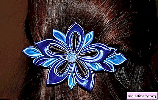 Do-it-yourself hair clips from ribbons - it's stylish! Do-it-yourself workshop (with photo) on making different hairpins from ribbons