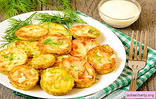 Appetizers from zucchini with garlic - bright and appetizing. Options for appetizers from zucchini with garlic: rolls, cakes, caviar, salads