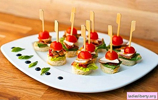 Skewered snacks are always delicious and spectacular. Simple recipes for original skewers and fruit canapés