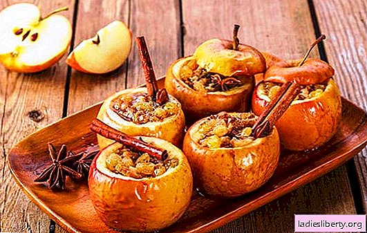 Baking apples with honey and cinnamon in the oven is a joy! Baked apples with honey and cinnamon in home baking