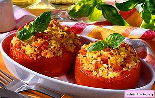 Baked tomatoes with cheese in the oven - delicious and very simple. A dozen recipes of baked tomatoes with cheese in the oven
