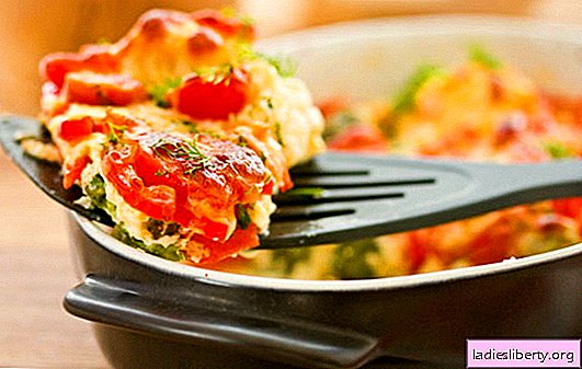 Zucchini and tomato casserole is a light and hearty meal for dinner. The most interesting recipes for zucchini and tomato casseroles