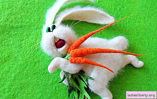 Do-it-yourself hare: textile joy from felt. Only six stages of sewing and a perky do-it-yourself bunny is ready!