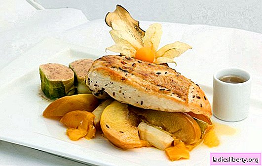 Grilled chicken breast - the main thing is not to over dry the tender meat! A selection of recipes properly cooked fried breast
