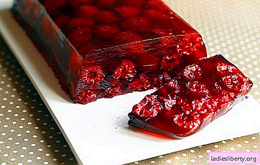 Raspberry jelly - bright, fragrant, summer, affordable pleasure! Recipes for making raspberry jelly for the winter and just for dessert