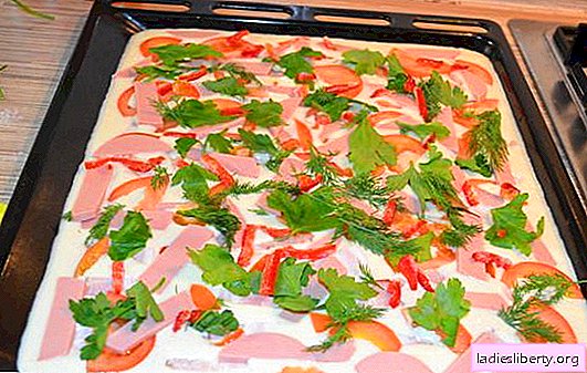 Pizza dej - overrask italienerne! Opskrifter dej (gær, mælk og kefir) til lækker pizza