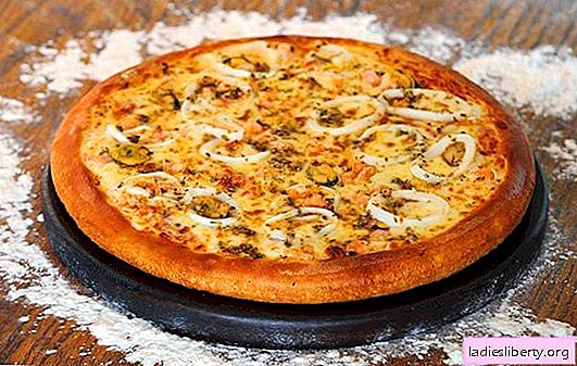 عجينة الكيك والبيتزا على المايونيز - معجنات دقيقة! وصفات سهلة تحضير الخليط للفطائر والبيتزا على المايونيز