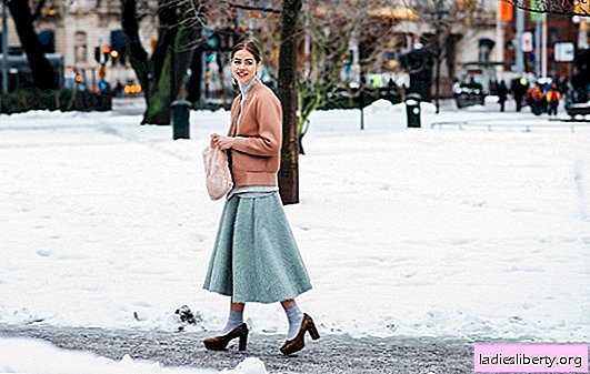Winter skirts - important details and fashionable solutions