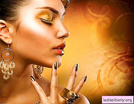 Gold jewelry negatively affects the female body