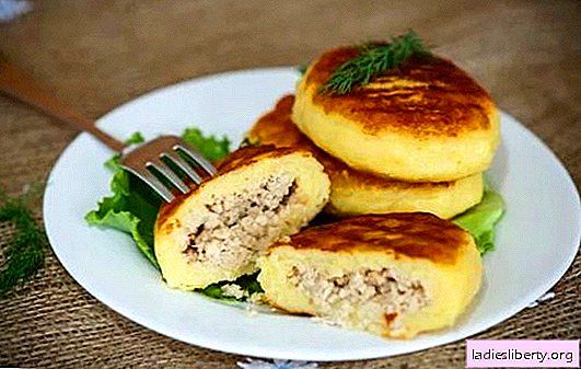 Potato zrazy: step-by-step recipes for golden cutlets or pies? All the secrets, cooking and toppings for potato zrazy (step by step)
